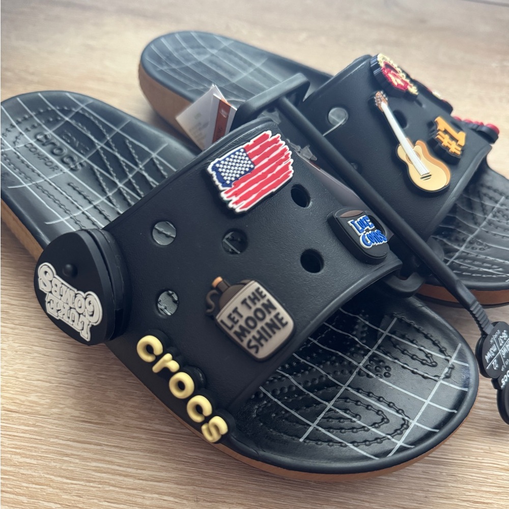 Luke Combs Crocs Bootleggers Slide